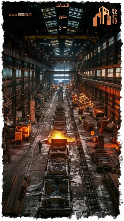 فونداسیون کوره شاتل کوره ریفرمر کوره سرامیک اتحاد بتن سرخ یزد شیراز