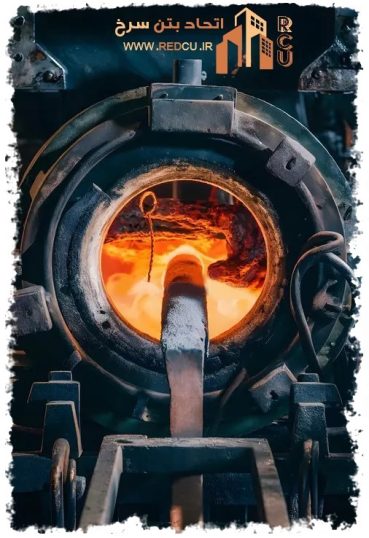 فونداسیون کوره شاتل کوره ریفرمر کوره سرامیک اتحاد بتن سرخ یزد شیراز